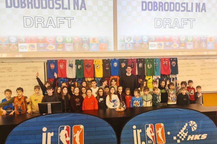 Osnovna škola Rivarela Novigrad dio projekta Jr. NBA